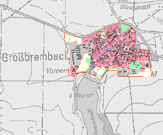 Lage des Verfahrengensgebiet